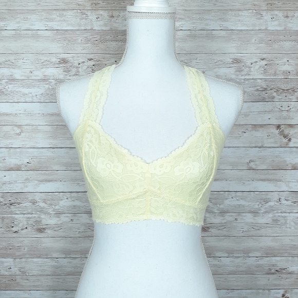 Free People Other - Free People Galloon M Lace Bralette Racerback 758